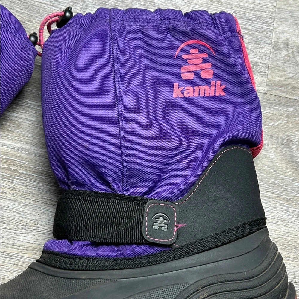 Kamik “Rocket” Snow Boots Girls Size 4 (Big Kid)